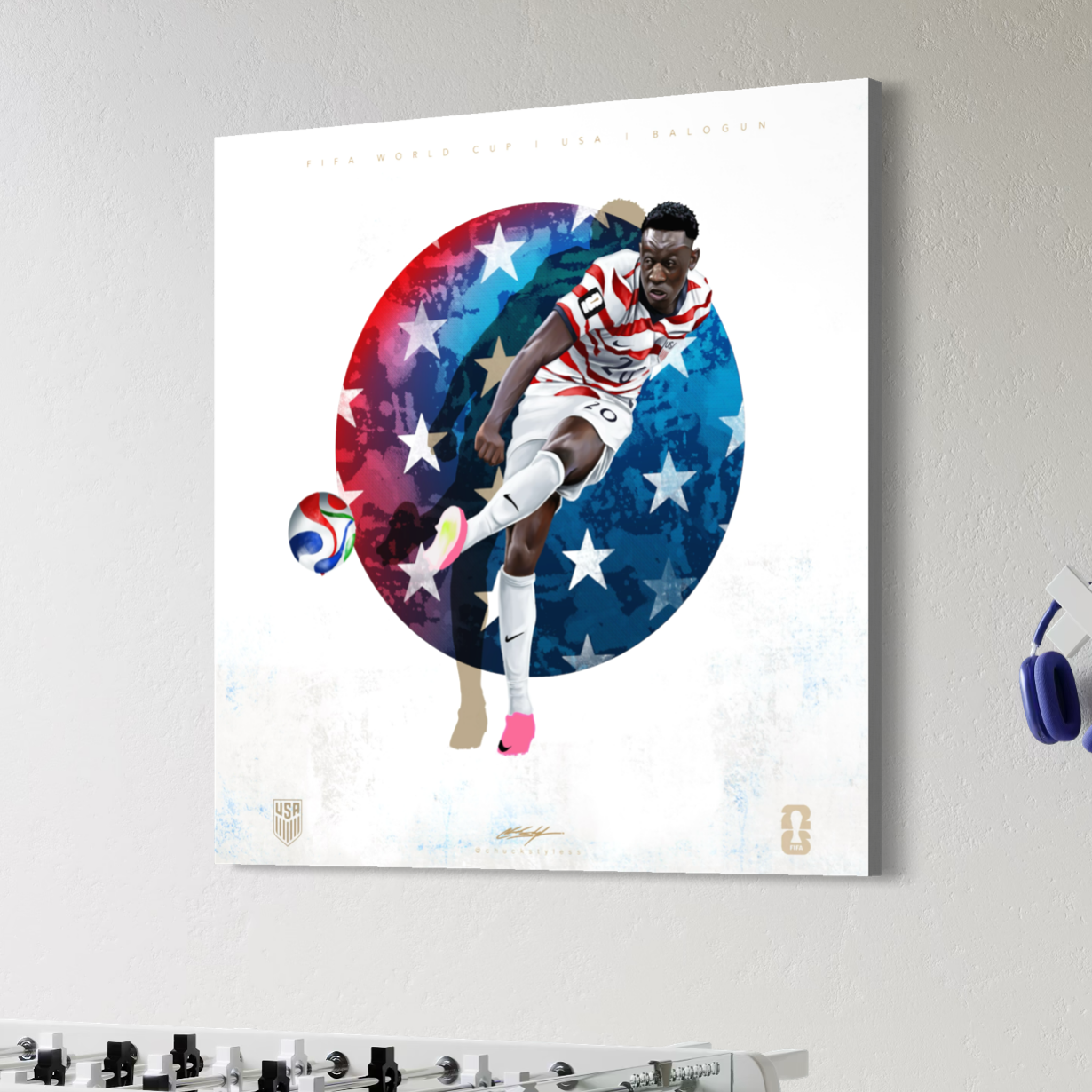 World Cup Series: USA Balogun