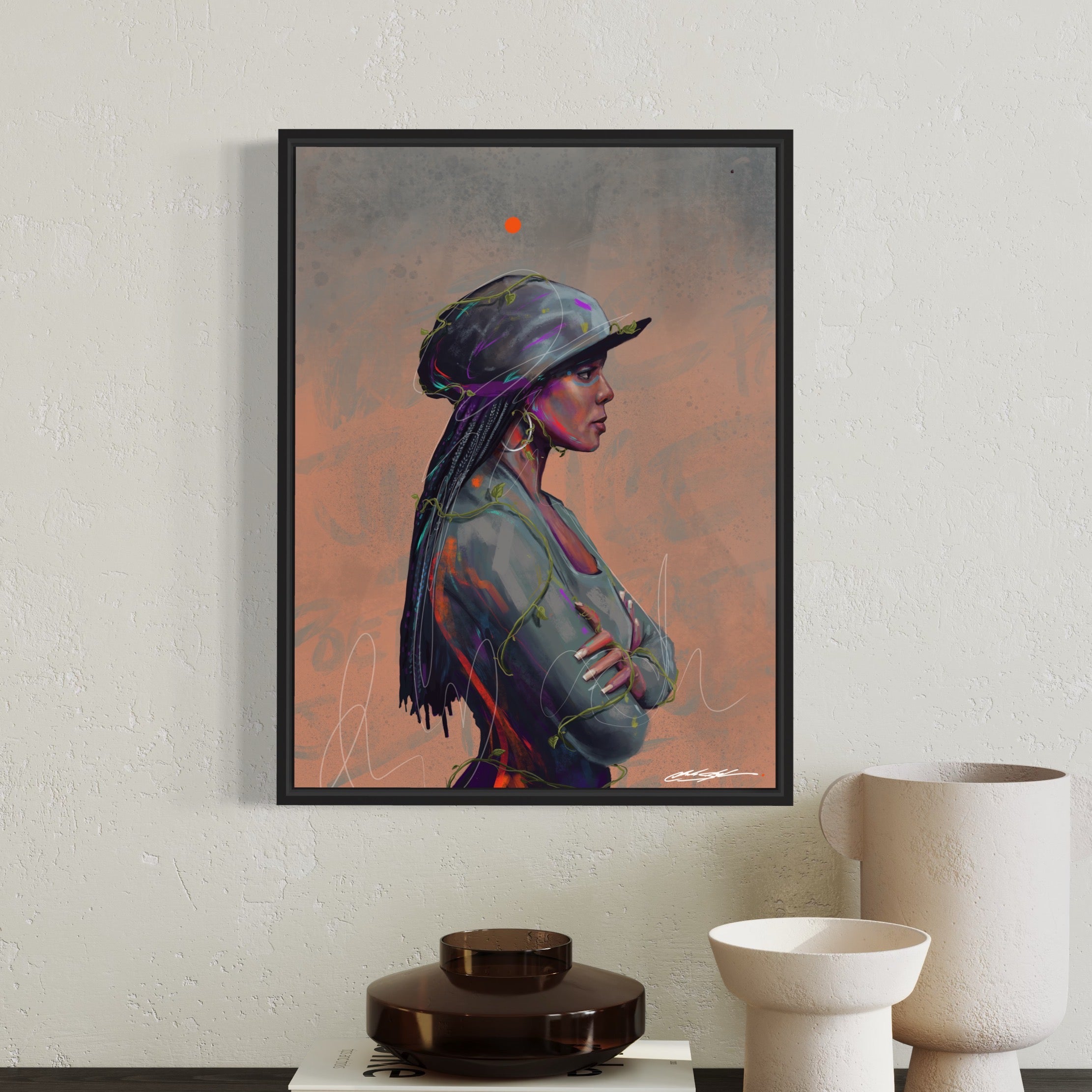 Poetic Justice Janet Art Print