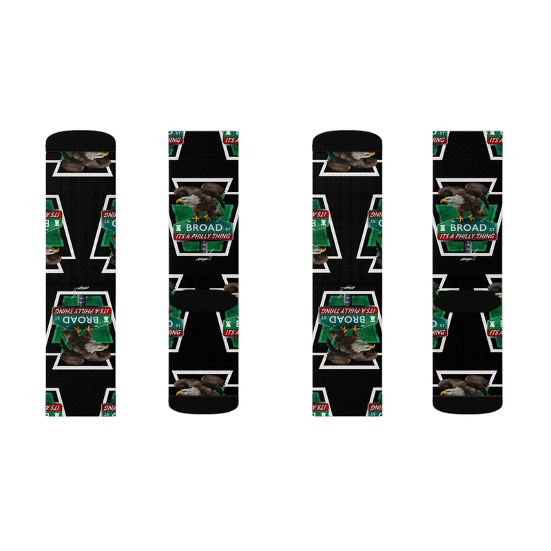 It’s A Philly Thing | Eagles on Broad  Socks