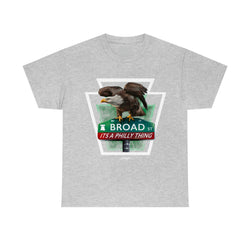 ITS A PHILLY THING | EAGLES ON BROAD | Unisex Heavy Cotton Tee
