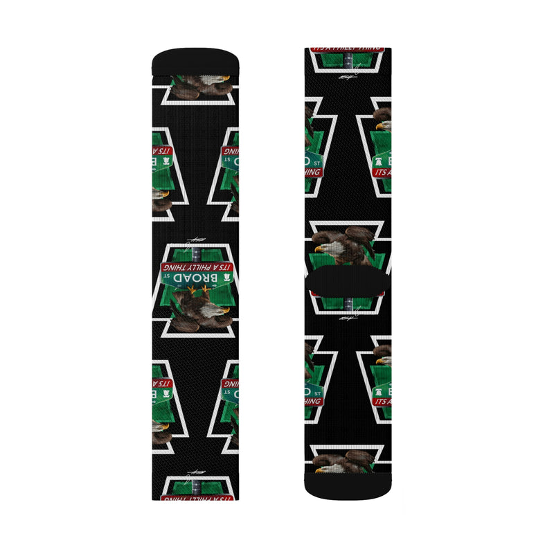 It’s A Philly Thing | Eagles on Broad  Socks