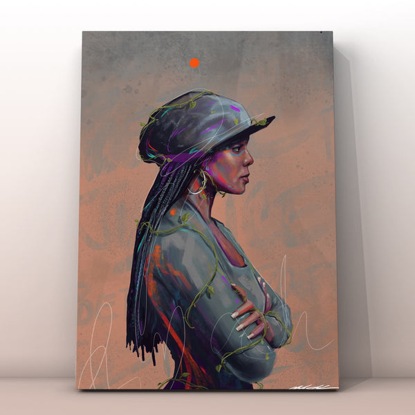 Poetic Justice Janet Art Print