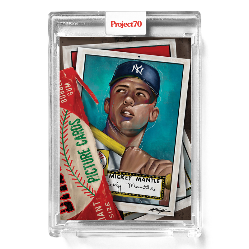 Topps Mickey Mantle Project70 Card