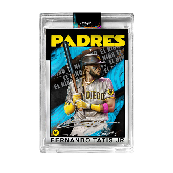 OFFICIAL ARTIST SIGNATURE COLLECTION - CHROME X/10- PROJECT70 FERNANDO TATIS JR. BY CHUCK STYLES