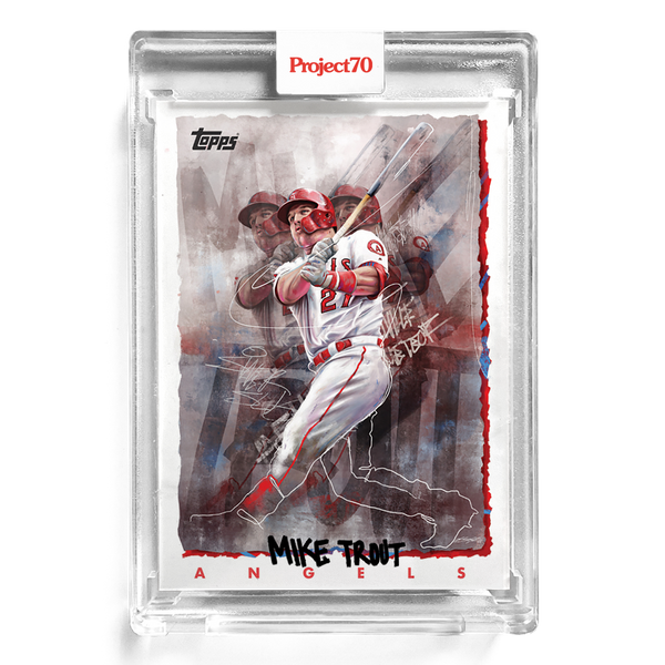 Mike Trout Topps Project70 Card